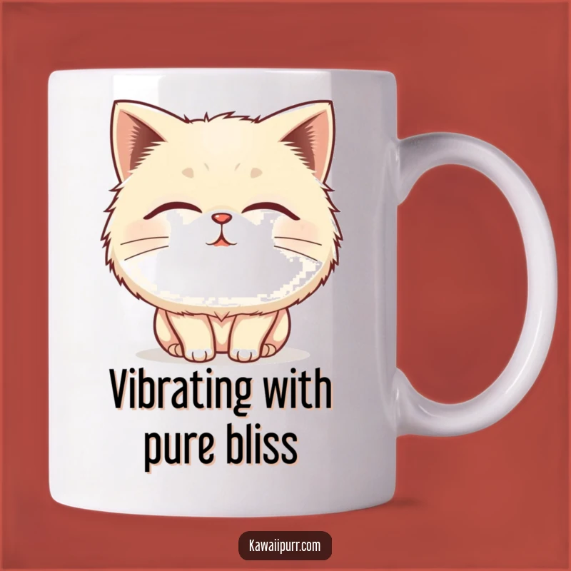 Funny Fluffy Cat Purring Mug: The Ultimate Comforting Gift for Cat Lovers