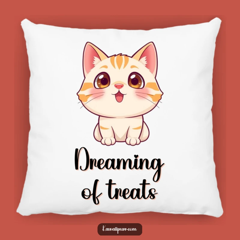 Funny Cat Excited Eyes Pillow: Soft Character Cushion, Gift of Comfort & Wonder