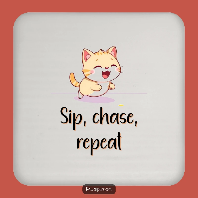 Funny Cat Laser Coaster - Protect Surfaces with Fun!