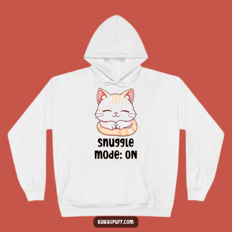 Funny Cat Napping Hoodie: Cozy Feline Snooze Bliss for Warm, Hilarious Comfort, Gift