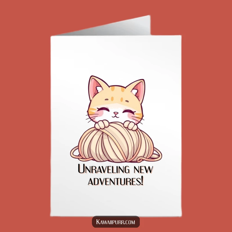 Free Printable Curious Cat Birthday Card: Funny Downloadable Gift for Playful Souls