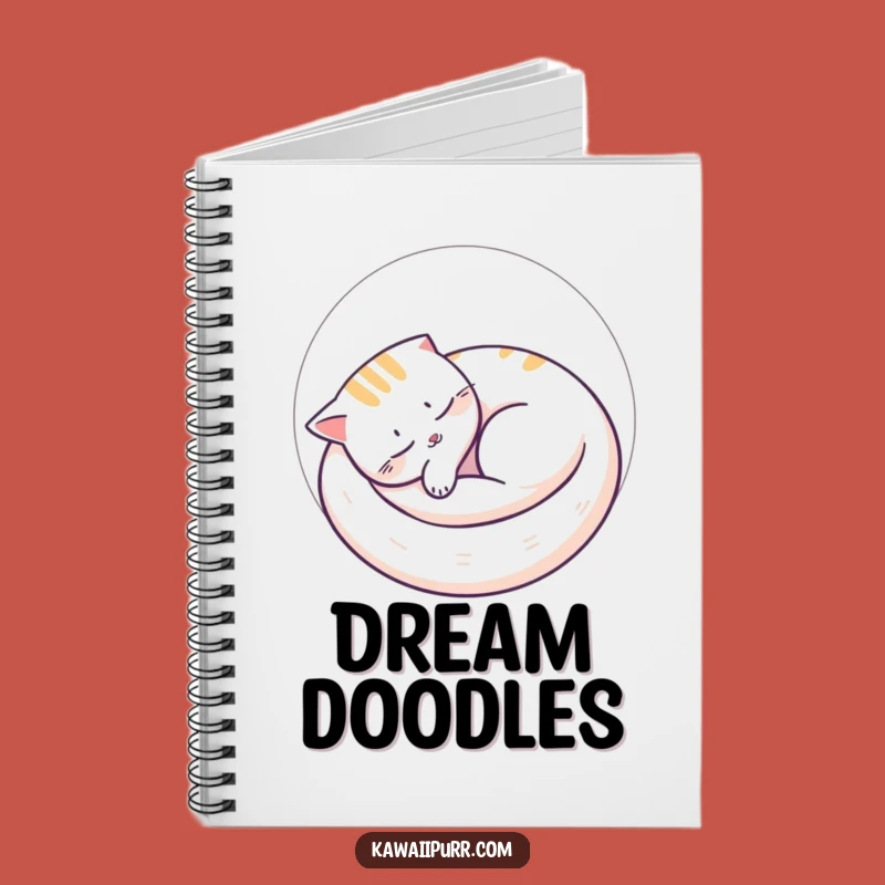 Funny Cat Nap Notebook: Jot Down Peaceful Thoughts, Perfect Stationery Gift