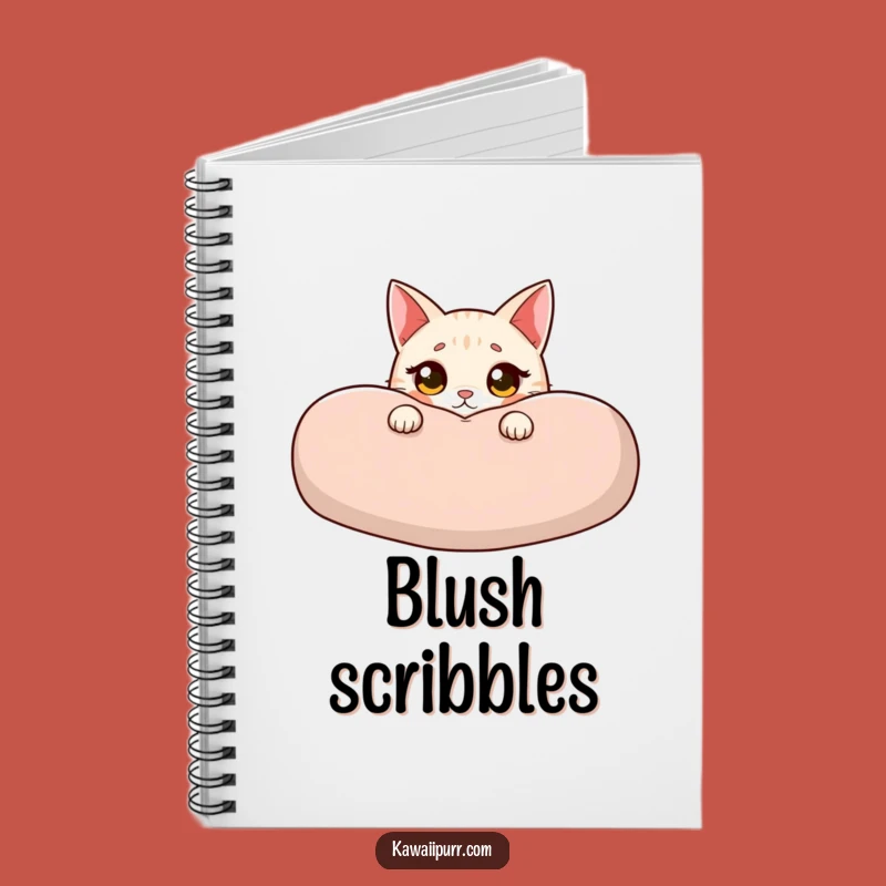 Funny Cat Cushion Notebook: Jot Down Innocent Ideas, Perfect Stationery Gift