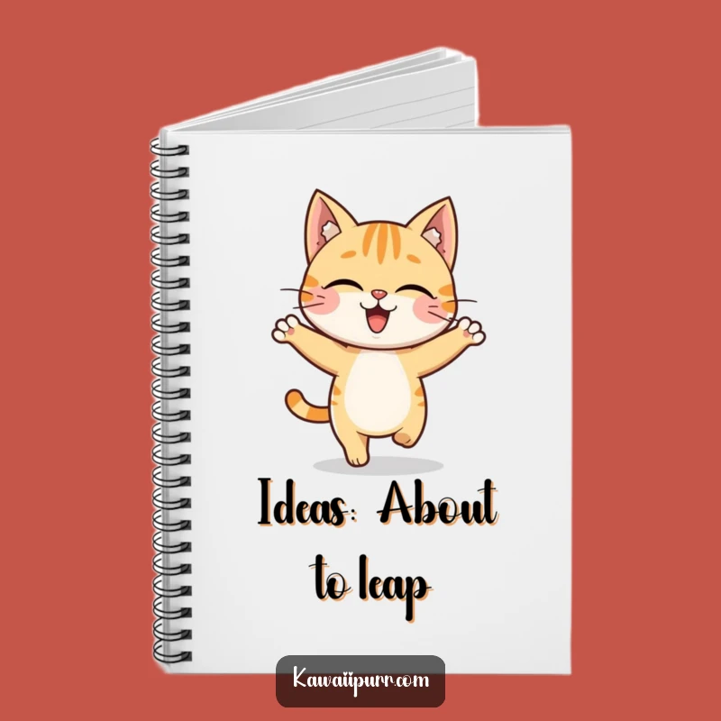 Funny Cat Hop Notebook: Lined Character Journal, Energetic & Hilarious Gift