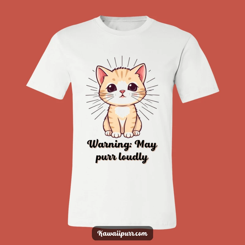 Funny Kitten Purr T-Shirt: Hilarious Cat Lover Tee for Maximum Joyful Vibes