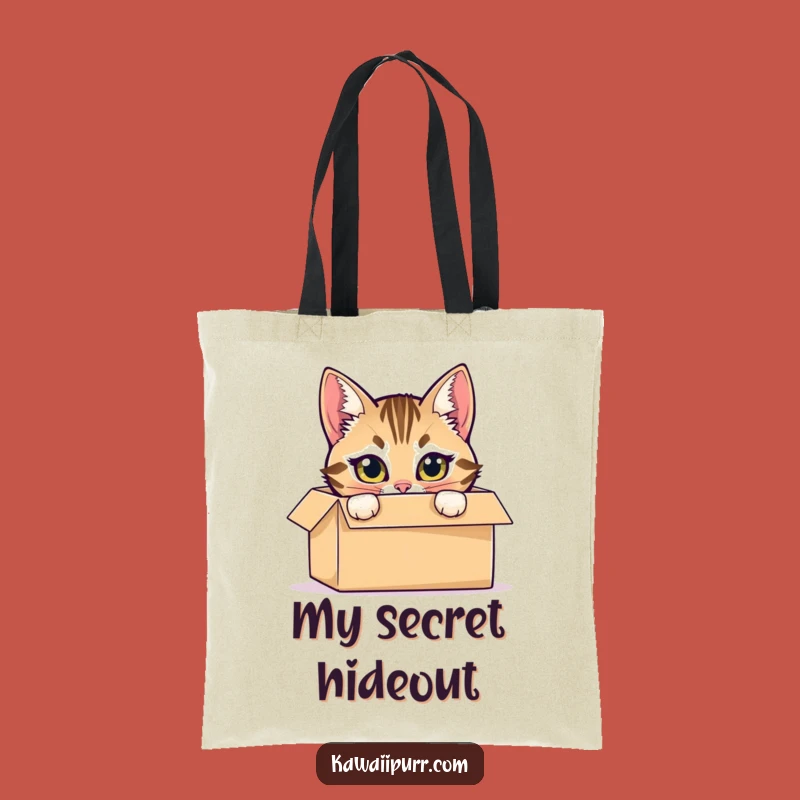 Funny Tabby Cat Box Tote Bag: Carry Your Mischief and Cat Charms
